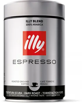 Káva illy Espresso dark mletá 250 g