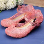 RŮŽOVÉ PRINCEZNOVSKÉ STŘEVÍČKY(BOTIČKY)-RŮZNÉ VEL.