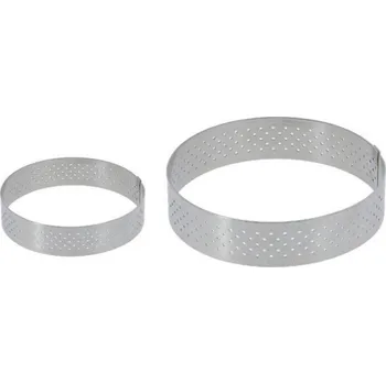 Nádoba na pečení De Buyer | Forma na pečení, Forma kruhová perforovaná pr. 20,5 cm