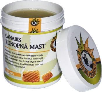 Bylinná léčivá mast Canabis Product Konopná se včelím voskem 125 ml