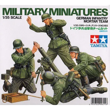 Modelářství 1:35 German Infantry Mortar Team (WWII)