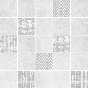 Obklad Milano mosaic - obkládačka mozaika 25x25 šedá lesk 147484