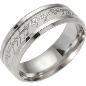 Prsten Prstýnek Pán prstenů (Lord of the Rings) - svítí ve tmě - st (Prsten pán prstenů - prsten moci)