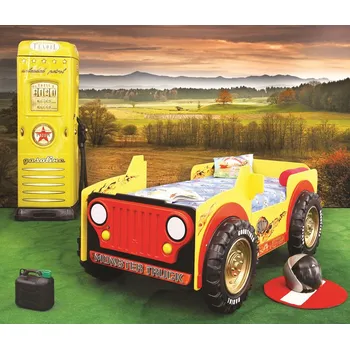Dětská postel Dětská auto postel Monster truck