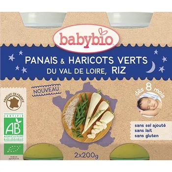 good night pastinák s fazolkami a rýží od 8. měsíce, 2x200g