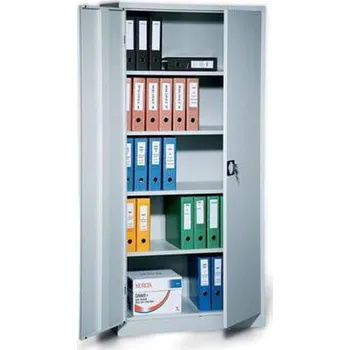 Policová skříň Kovová spisová skříň, 4 police, 195 x 92,2 x 42,2 cm