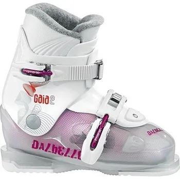 Sjezdové boty dívčí lyžařská obuv Dalbello Gaia 2 - transparent/white (Dalbello Gaia 2 - transparent/white)