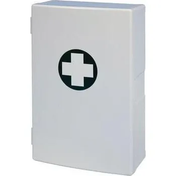 Lékárnička Manutan Expert Plastová nástěnná lékárnička, 40 x 27,5 x 12,7 cm