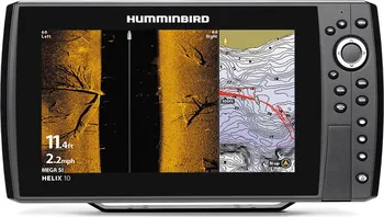 Signalizace záběru Humminbird Helix 10 CHIRP SI GPS G2N