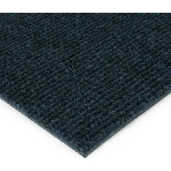 Rohožka Modrá kobercová čisticí zóna FLOMA Catrine - délka 100 cm, šířka 100 cm, výška 1,35 cm - 83332056