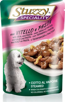 Krmivo pro psa Stuzzy Dog kapsička telecí/těstoviny 100 g