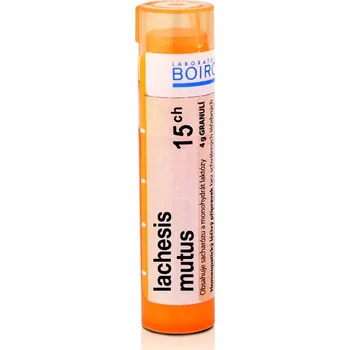 Homeopatikum Boiron Lachesis Mutus 15CH 4 g