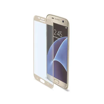 Celly ochranné sklo pro Samsung Galaxy S6 Edge zlaté