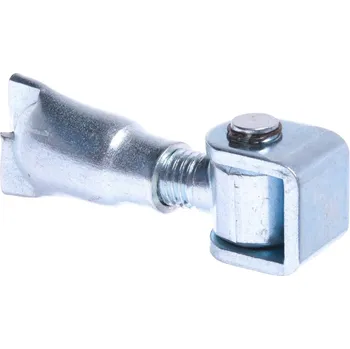 Pohon brány EU PAZ18 seřiditelný vratový pant k zazdění do sloupku, M18