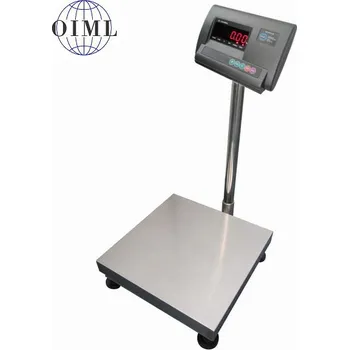 Průmyslová váha LESAK 1T5050LN-A12, 30kg/10g, 500x500mm, l/n 1: Váha bez ověření