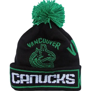 Čepice Kulich Reebok Cuffed POM Vancouver Canucks Velikost: UNI