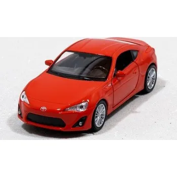 autíčko Welly Toyota 86 1:34 červená