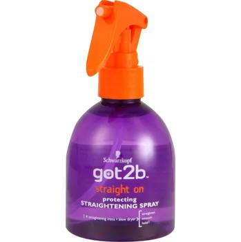 Recenze Schwarzkopf Got2b Straight on 4 Days sprej pro narovnání vlasů 200 ml Stylingový přípravek Recenze Schwarzkopf Got2b Straight on 4 Days sprej pro narovnání vlasů 200 ml