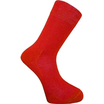 Pánské ponožky BX-MANAGER luxusní bambusové ponožky Bambox 39-42 červená