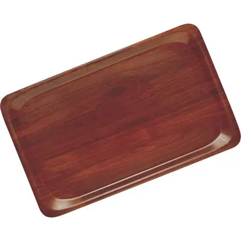 CAMBRO | tác, podnos laminovaný Capri, velikost 36 x 46 cm, ořech