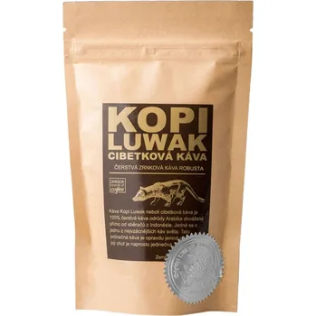 Káva Kopi Luwak cibetková Robusta mletá 100 g