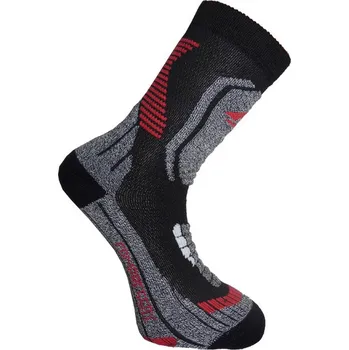 Pánské ponožky CSX-WALK funkční ponožky se stříbrem COMPRESSOX 43-46 černá