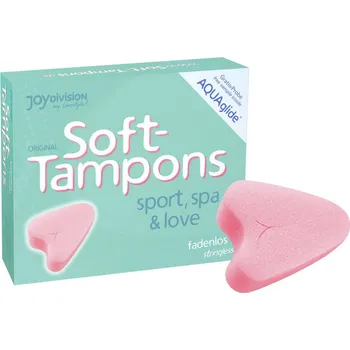 10x Freedom Soft Tampons Normal size Pink sponge Stringless for