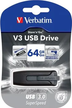 USB flash disk Verbatim PinStripe 64 GB (49318)