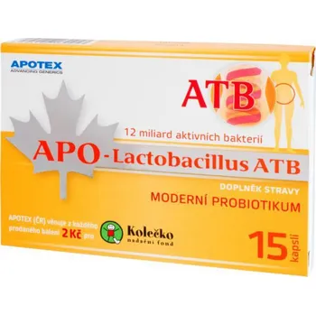 Apotex APO-Lactobacillus ATB 15 cps.