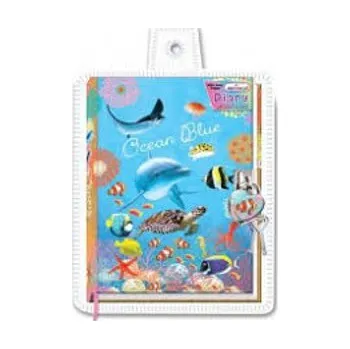 Diář Diář se zámkem v obalu - Ocean