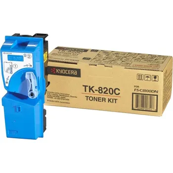 Toner Kyocera TK-820C (Azurový)