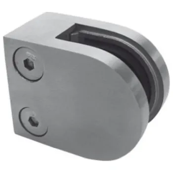 Držák skla, nerezový sloupek AISI304, 40x40x2, T8-12,76/ B63/H45