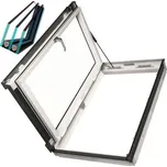 Termoizolační výlez oplastovaný bílý s trojsklem FAKRO FWU U5 rozměr: 94x98 cm