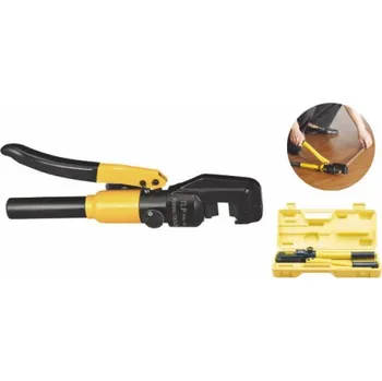 Hydraulický přístroj na stříhání HRC-10 (Vysoce výkonný pákový hydraulický přístroj pro snadné a přesné střihání ocelových tyčí, lan, ocelových armatur/drátů do betonu atd.)