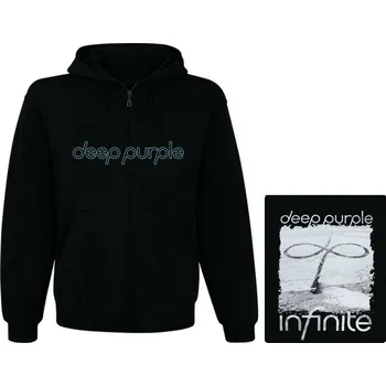 Pánská mikina mikina s kapucí a zipem Deep Purple - Infinite