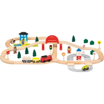 Vláček a vláčkodráha BINO Vláčkodráha na baterie 82208