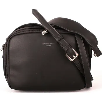 Kabelka Dámská crossbody kabelka David Jones CM3521 černá | KabelkyproVas.cz