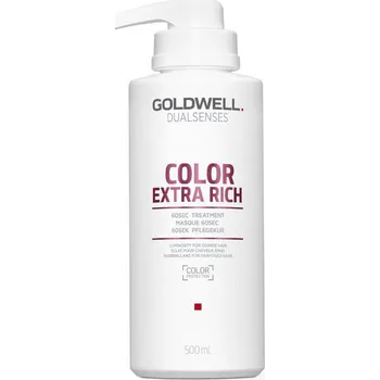 Vlasová regenerace Goldwell Dualsenses Color Extra Rich 60sec Treatment intenzivní maska pro barvené vlasy 500 ml