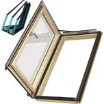 Termoizolační výlez s trojsklem FAKRO FWP U5 rozměr: 78x140 cm