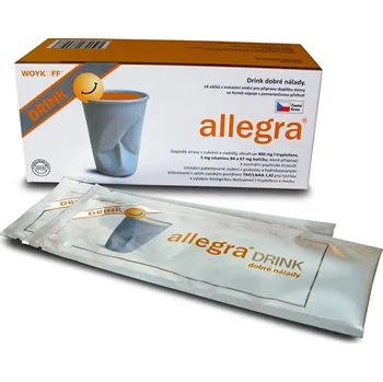 Přípravek na podporu paměti a spánku Recenze Woykoff Allegra Drink 400 mg 14 sáčků