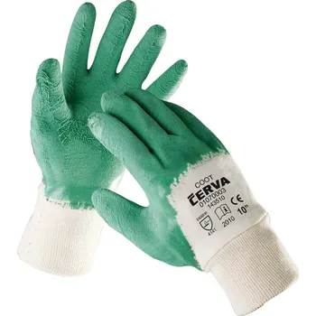 Pracovní rukavice ČERVA - COOT pracovní rukavice Velikost: 10