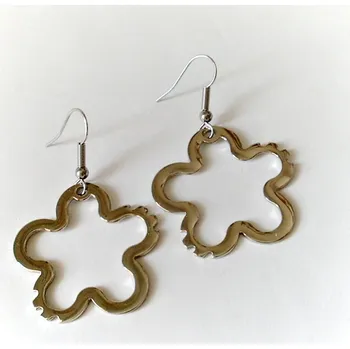 Náušnice Náušnice Ocelové květy 16571