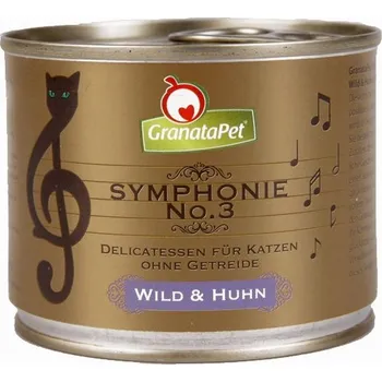 Krmivo pro kočku GranataPet Symphonie no.3 Zvěřina a Kuře 200 g