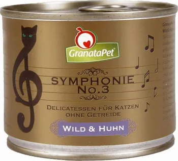 Krmivo pro kočku GranataPet Symphonie no.3 Zvěřina a Kuře 200 g