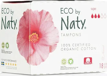 Hygienické tampóny Naty Nature Eco 18 ks super