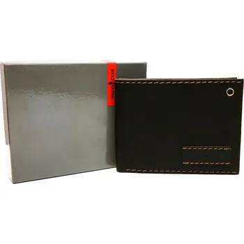 Peněženka Luxusní tmavěhnědá pánská kožená peněženka Gianni Conti no. 1227100