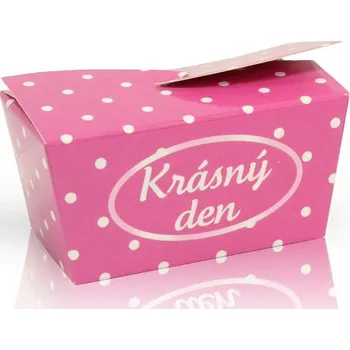 Bonboniéra Selllot, s.r.o., K Hájům 34, 155 00 Praha 5 - Vyrobeno v Itálii Výběr čokoládových pralinek 28 g - Krásný den s puntíky