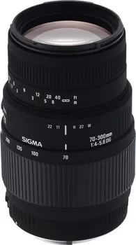 objektiv Sigma 70-300 mm f/4-5.6 DG Macro pro Nikon