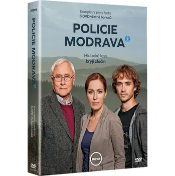 DVD Policie Modrava 1. série (2015) 6 disků Seriál DVD Policie Modrava 1. série (2015) 6 disků