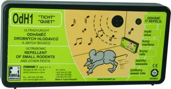 Odpuzovač zvířat Format 1 OdH1 ultrazvukový odpuzovač myší a kun